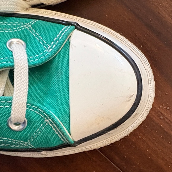 Converse Teal High-Tops (M7, W9-9.5) - Picture 4 of 6